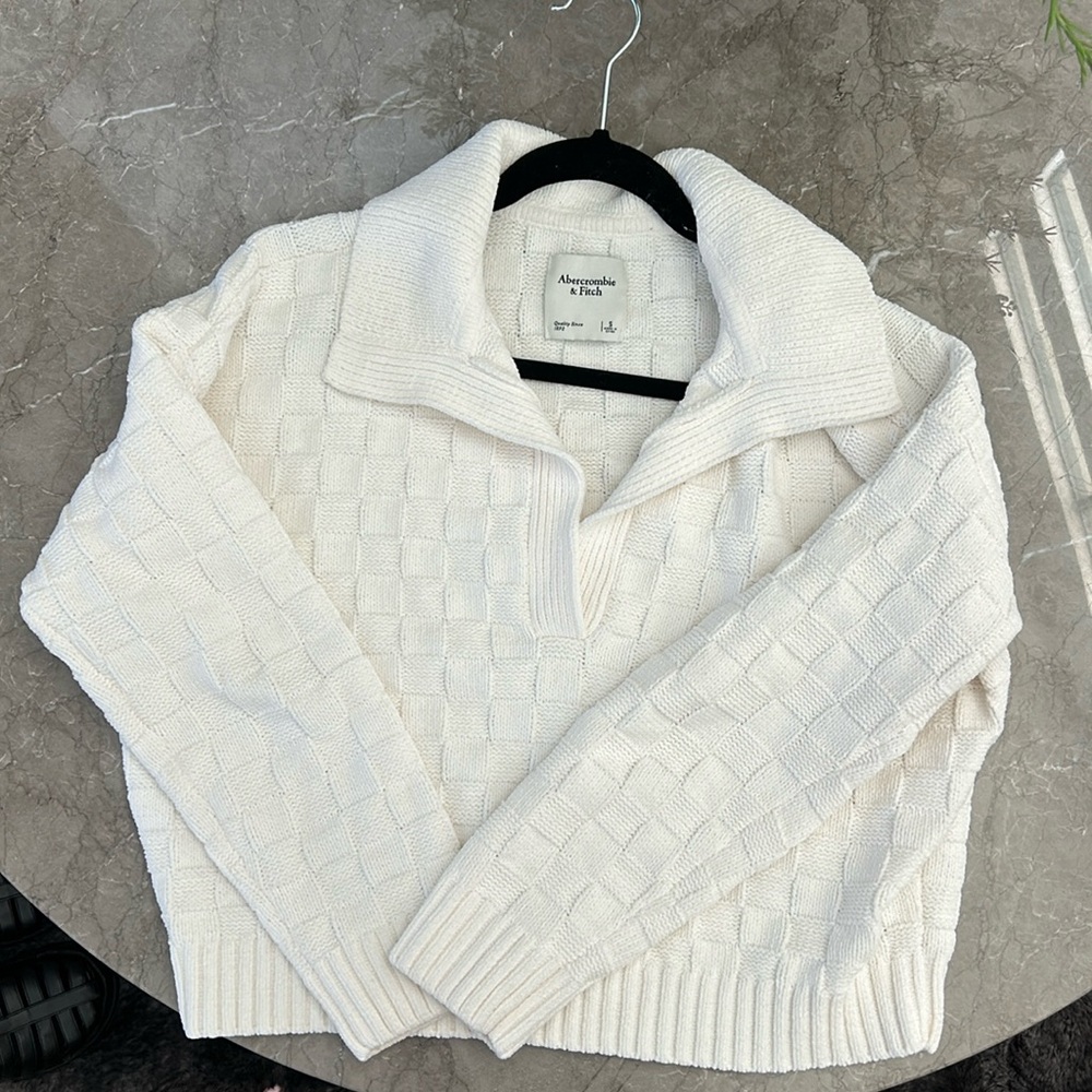 A&F Collared Sweater